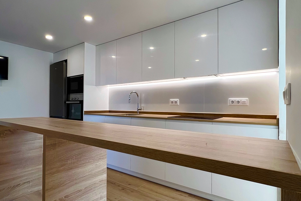 Reforma integral de una cocina en Sant Boi de Llobregat